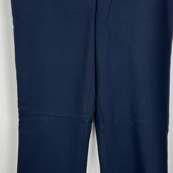 Coupe Collection Chino Pants Size 8 Blue Wide Leg Waist 32in Inseam 32in Rise 9i - Picture 3 of 9